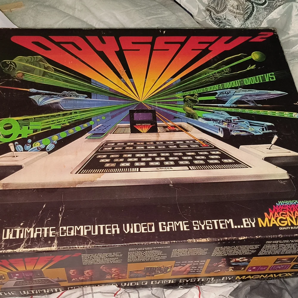 Odyssey 2 Black Gaming Console